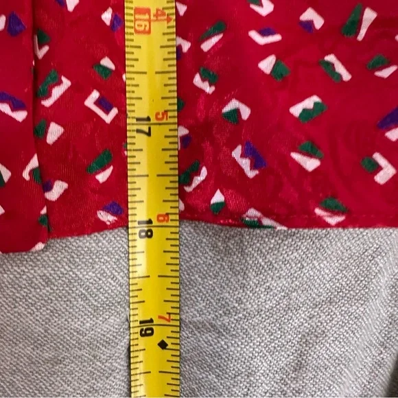 Victoria’s Secret Gold Label Vintage Red Floral Camisole Size M Coquette - Picture 5 of 5